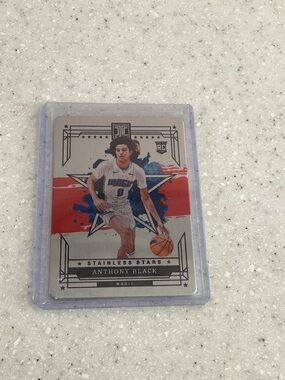 Panini Stainless Stars Basketball Card - White, Red & Blue